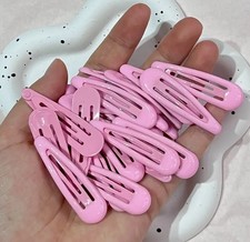 2 Stück  Haarspangen Haarklemmen Haarklammern Haarclips Rosa Neu