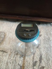 Elektronische Spardose mit digitalem Euro-Zähler (Batterien inklusive)