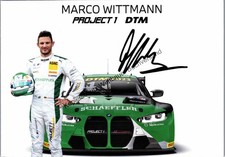 Original Autogramm Marco Wittmann /// Autogramm Autograph signiert signed 345366