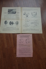 alte Bosch Tarnscheinwerfer  Prospekte  original Vorkrieg kein Notek Wehrmacht