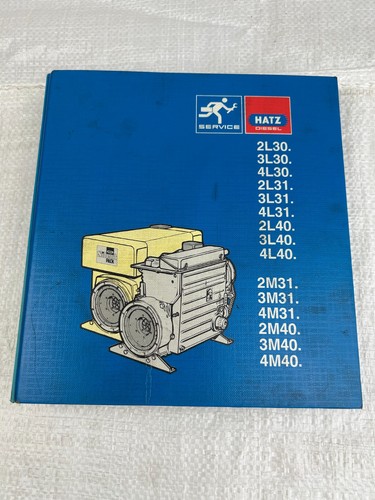 Hatz diesel motor werkstatt - hatz,