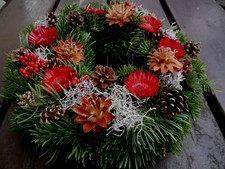 Kranz  Winterkranz Tannenkranz