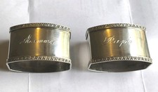 Greggio - Zwei Serviettenringe