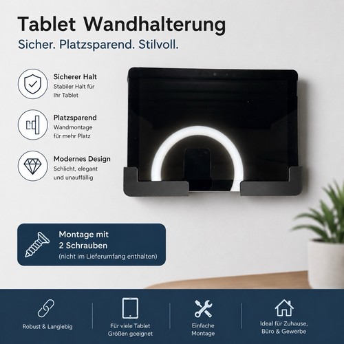 Tablet wandhalterung universal - tablet,