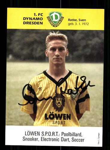 Sven ratke autogrammkarte - sven,