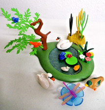 Schwan Enten Frosch Teich