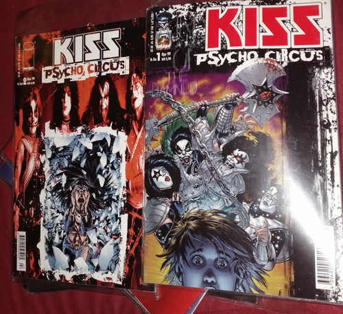 Kiss psycho circus comic und - kiss,