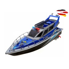 Defekt RC ferngesteuertes Boot,Schiff Polizeiboot Küstenwache, Ersatzteile 2875
