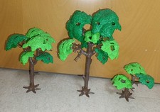 PLAYMOBIL 3 BÄUME DEKOR ERSATZTEILE