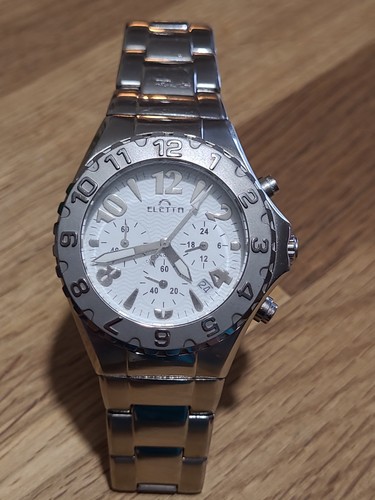 Eletta chronograph armbanduhr - eletta,