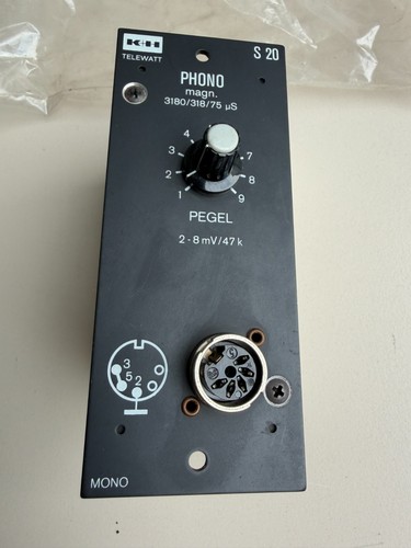 Telewatt s20 phono mono - phono,