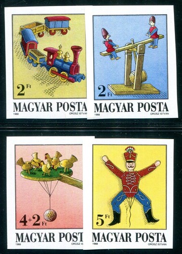 Ungarn 1987 3978 - ungarn, 3978-3981b