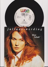 Juliane Werding – Rote Schuh' -  7" Vinyl Single 1991  WEA – 9031-76379-7