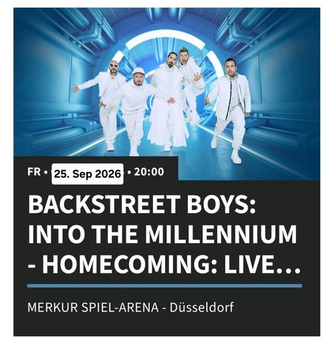 Backstreet boys homecoming - boys,