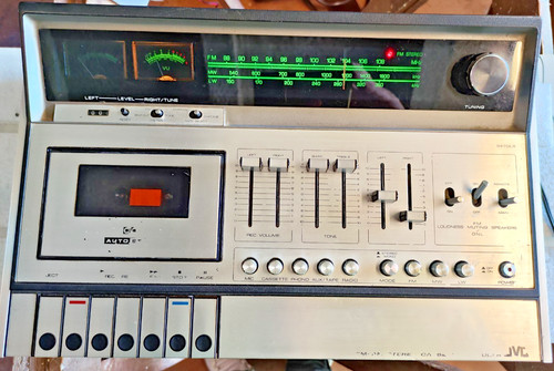 Radio cassette recorder - recorder, jvc