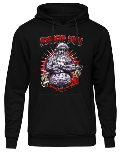 Hooligan xmas kapuzenpullover - hooligan,