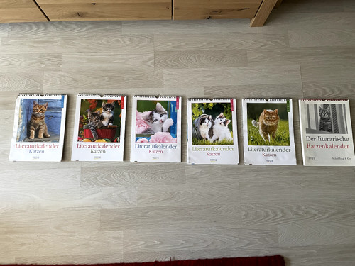 Literaturkalender katzen 2017 - katzen,