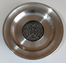 Schwerer Zinnteller aus