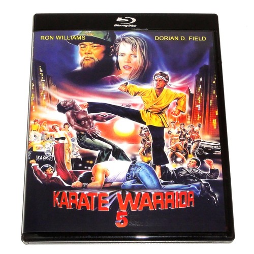 Blu ray karate warrior - warrior, cover