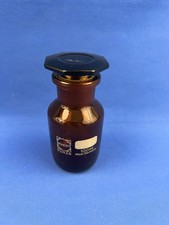 Steilbrustflasche Laborflasche 100 mL Schott Duran Schliffflasche Laborglas