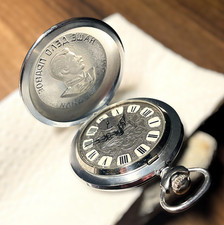 MOLNIJA Taschenuhr mit Stalin