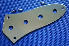 . Fender Vintera II 60s RI Jazz Bass Chrome CONTROL PLATE & Screws,  Guitar Part