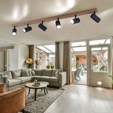 Holzleuchte Deckenlampe