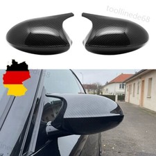 2X M3-Stil Carbon Spiegelkappen Außenspiegel Für BMW 3er E90 E91 E92 E93 Pre-LCI