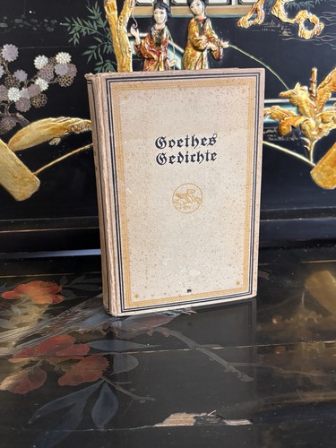 Goethes gedichte - goethes,