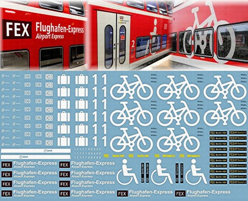 Bahn transport fex - bahn, flughafen
