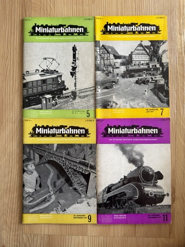 Miniaturbahnen zeitschriften - miniaturbahnen,