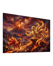 Pokemon Leinwand Bild Anime