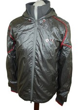 Puma X Ducati Silver Hooded Jacket Jacke Herren WIND REGEN  NYLON Gr. M