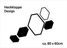 Renault Sport RS Heckklappe Aufkleber / Design 3 für Megane, Clio, Twingo e.c.t