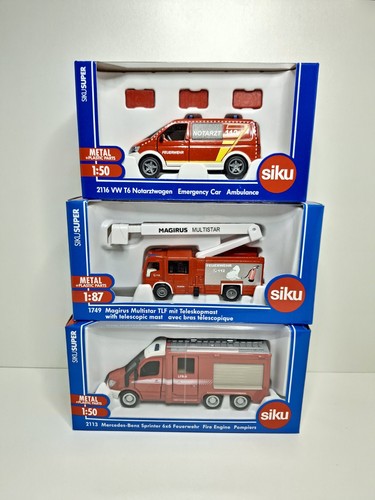 Siku konvolut feuerwehr - feuerwehr, t6