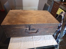 Alte Holzkiste Munition Koffer, Wehrmacht 2.WK?