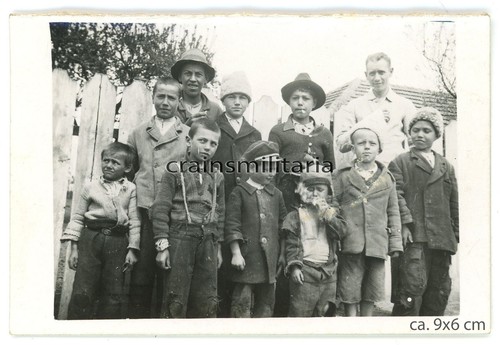 Orig foto soldat - soldat, kinder