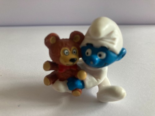 Baby schlumpf mit - mit, teddy