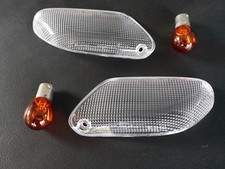 Weisse klare Front Blinker Gläser BMW K 100 1100 RS LT RT clear signals K589