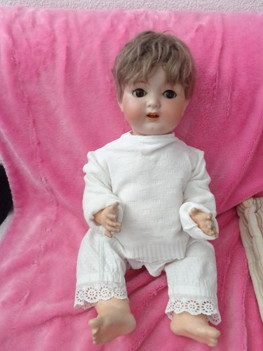 Original antikpuppe mit - antikpuppe,
