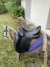Dressursattel Selleria Equipe 17 Zoll sehr gepflegter Zustand