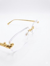Modebrille ohne stärke gold - ohne,