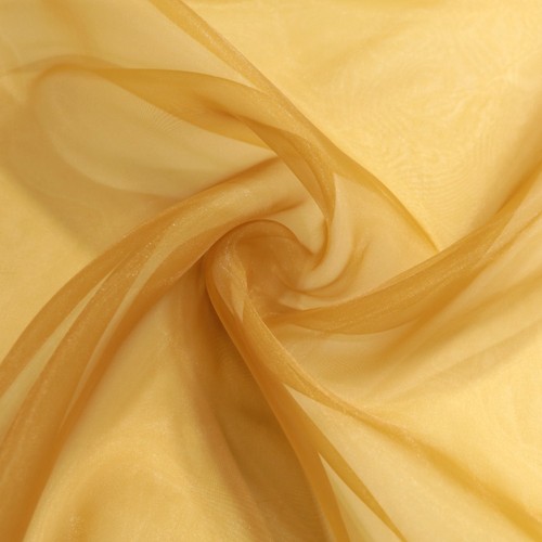 Gold organza zarter stoff - zarter,