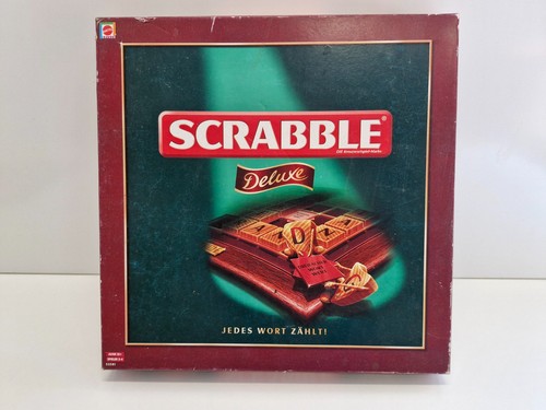 Mattel scrabble deluxe - scrabble,