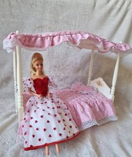 Vintage Mattel Barbie Dream Furniture,  Himmel Bett 1982