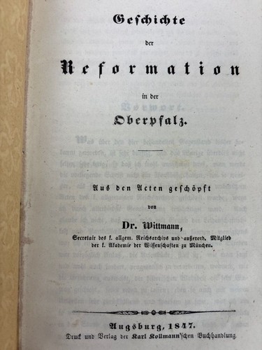 Geschichte der reformation - reformation, in