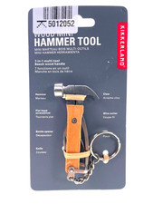 Kikkerland KR13-W Mini Holzhammer 7-in-1 Werkzeug Schlüsselanhänger