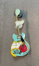 HRC Hard Rock Cafe Guitar Barcelona Salvador Dali schmelzende Uhr Pin