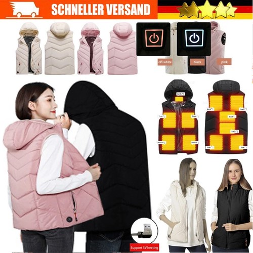 Damen heizweste zonen usb - 11,