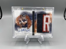 2017 Panini Origins Rookie Booklet Mitchell Trubisky RC Patch Auto RPA  21/25